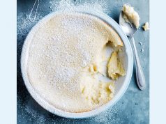 Coconut Lemon Impossible Pie